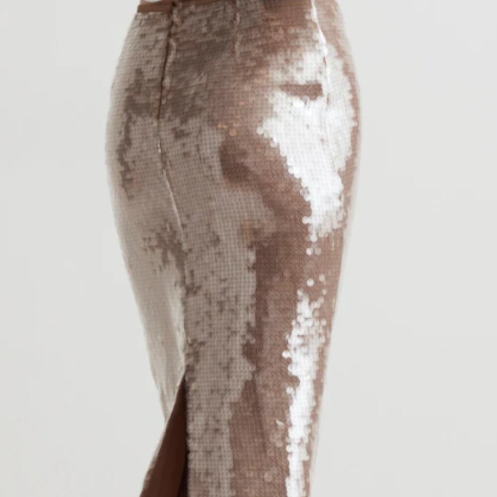 Madewell Sequined Knee-Length Skirt | Party & Holiday | Size 6